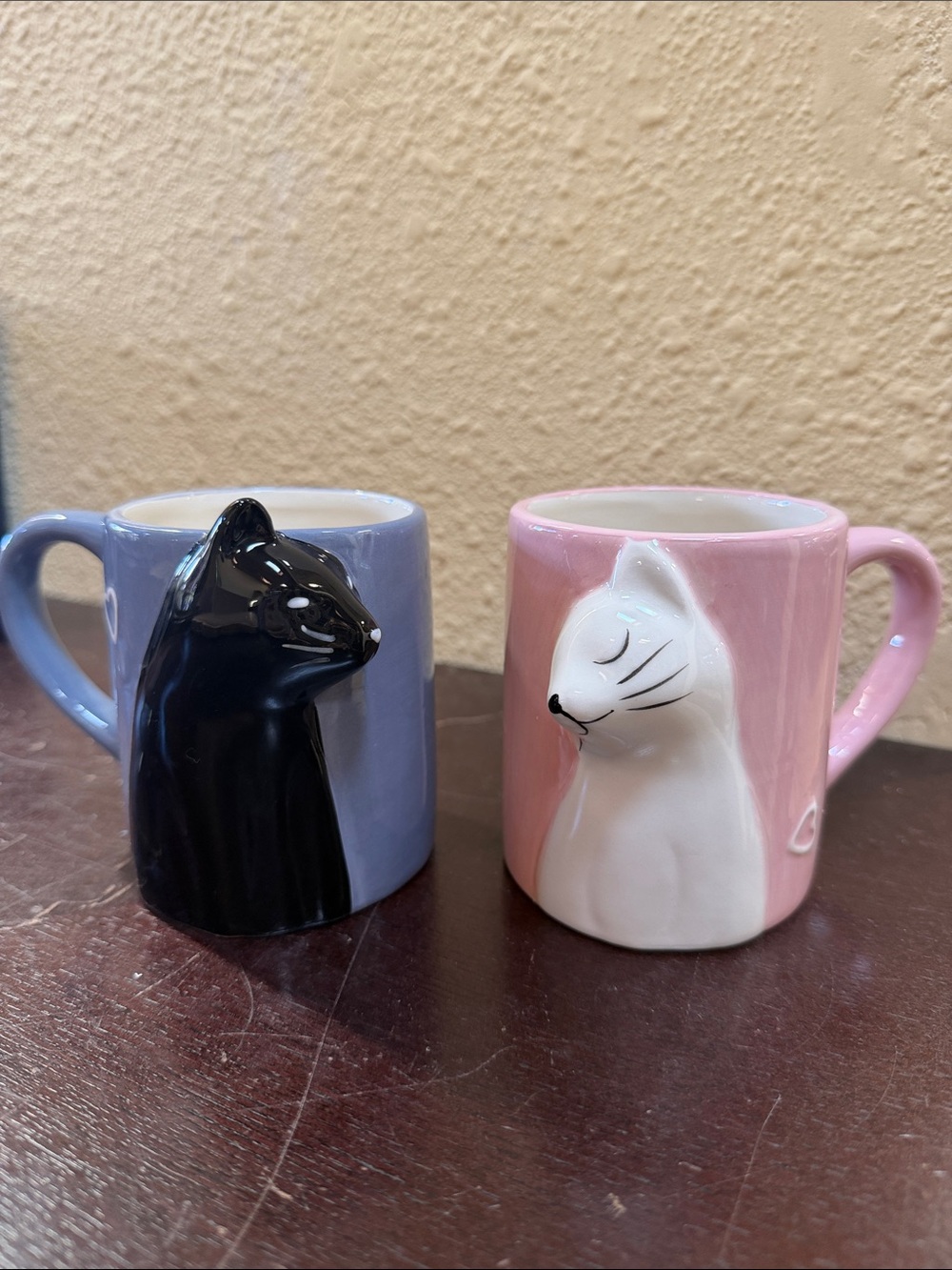 Pink Cat Ceramic Mug -